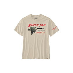 T-shirt leggera relaxed fit con grafica Fab OAT MILK